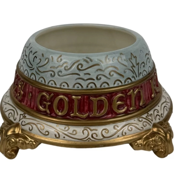 Fitz & Floyd 12 Days of Christmas Five Golden Rings Lidded Box - Picture 6 of 11